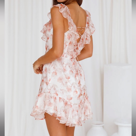 Floral mini dress - Picture 2 of 5